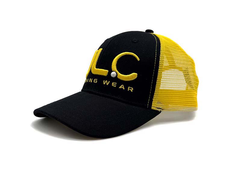 כובע JLC שחור צהוב
